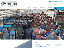 Tablet Screenshot of pawleck.com.sg